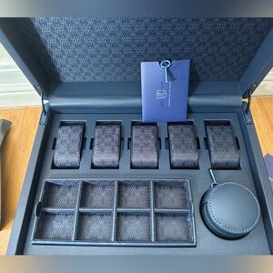 WOLF Earth 5 Piece Watch Box with Storage